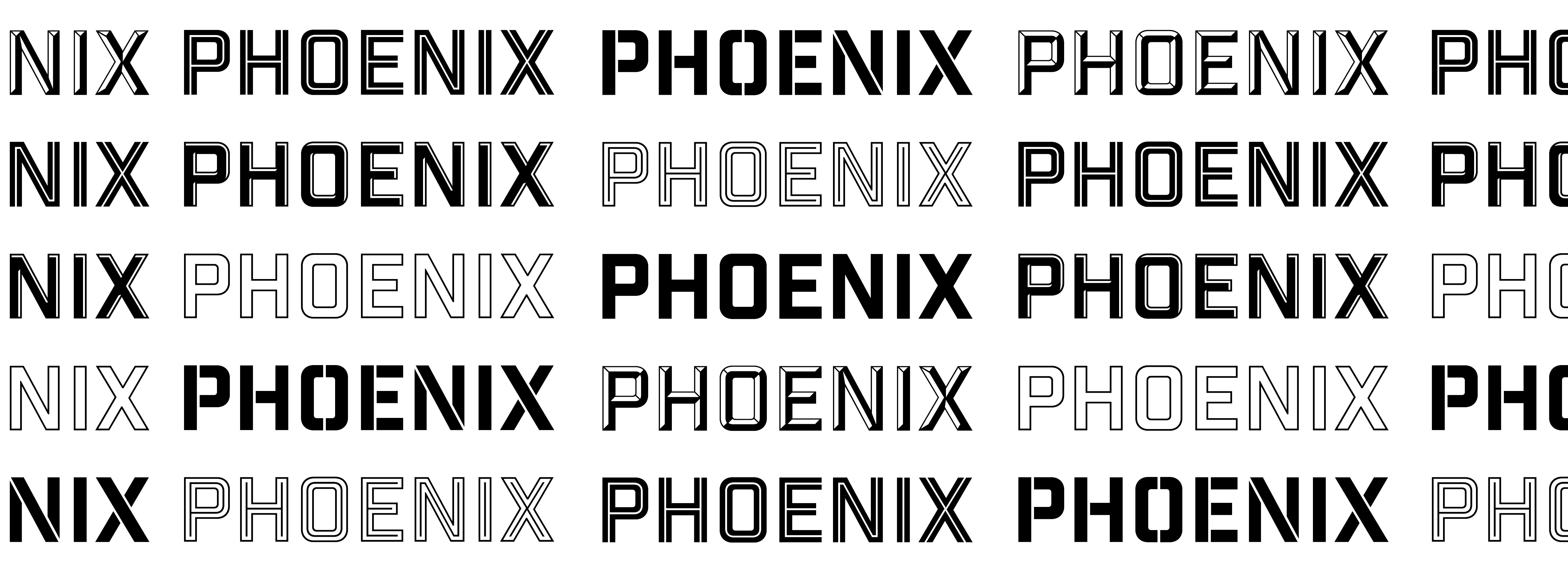 Typografi som grafisk design: Variasjoner av logoen blir brukt som mønster, bl.a. på baksiden av menyene.