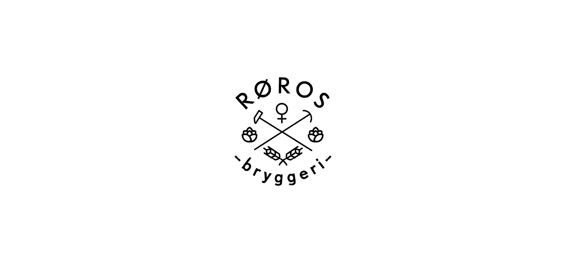 Logodesign for Røros Bryggeri