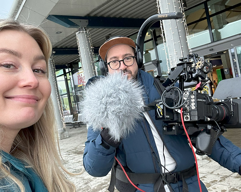 Kommunikasjonsstøtte – her i form av innholdsproduksjon.