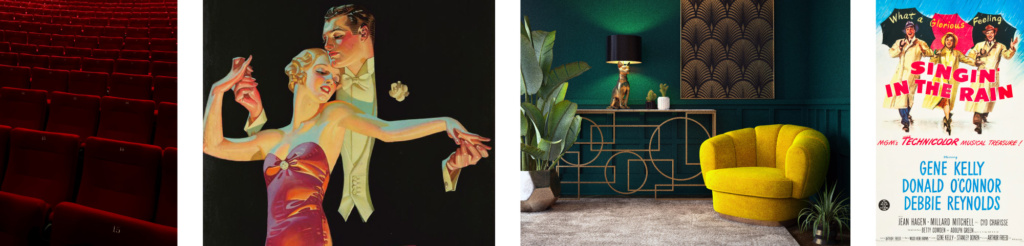 Inspirasjon til emballasjedesign er hentet fra Art Deco og Hollywoods gullalder.