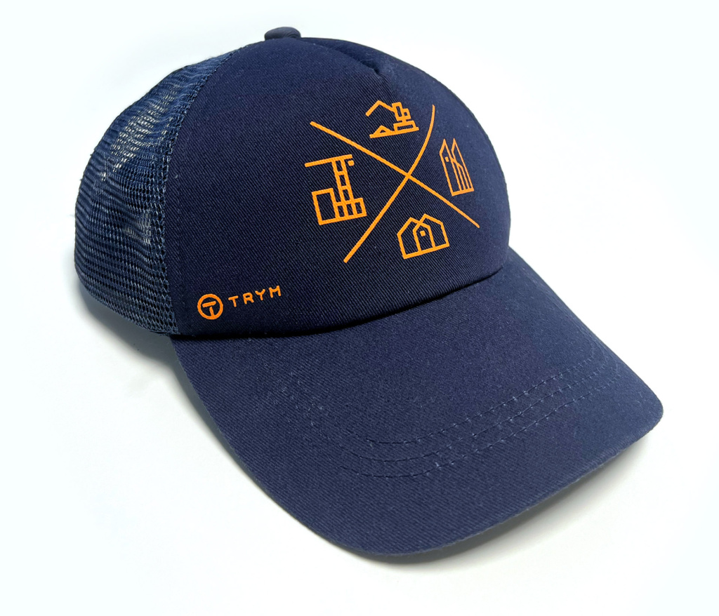 Merch: Caps-design for Trym.