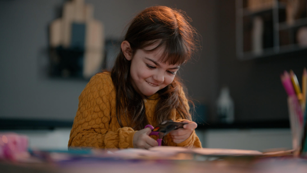 Fra reklamefilm for Danske Bank.