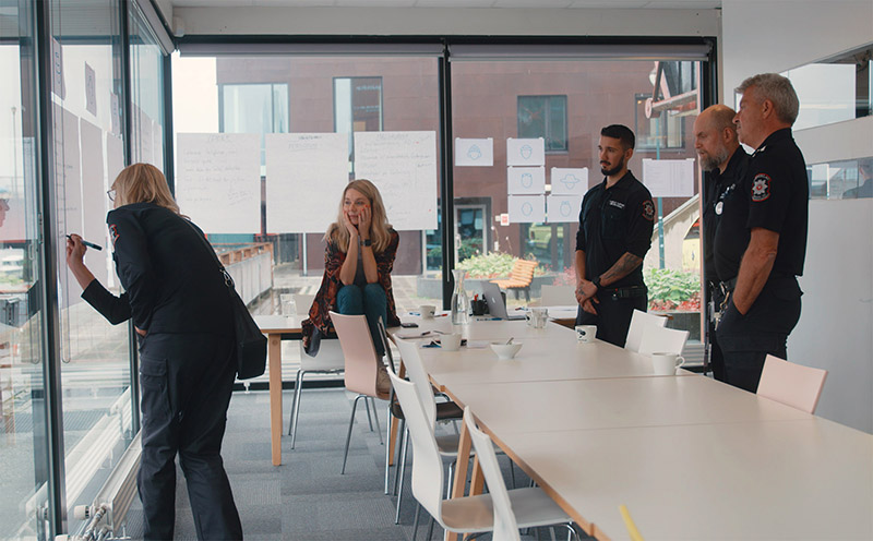 Kommunikasjonsstøtte – her i form av en workshop.